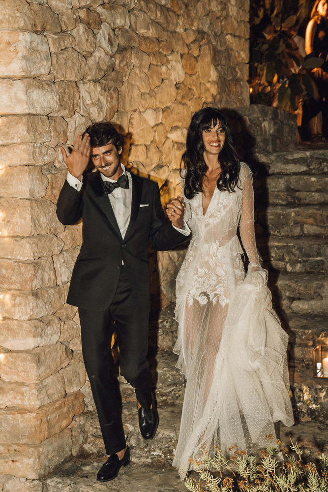 Gabrielle & Davide's dream wedding in Es Vedra Ibiza 